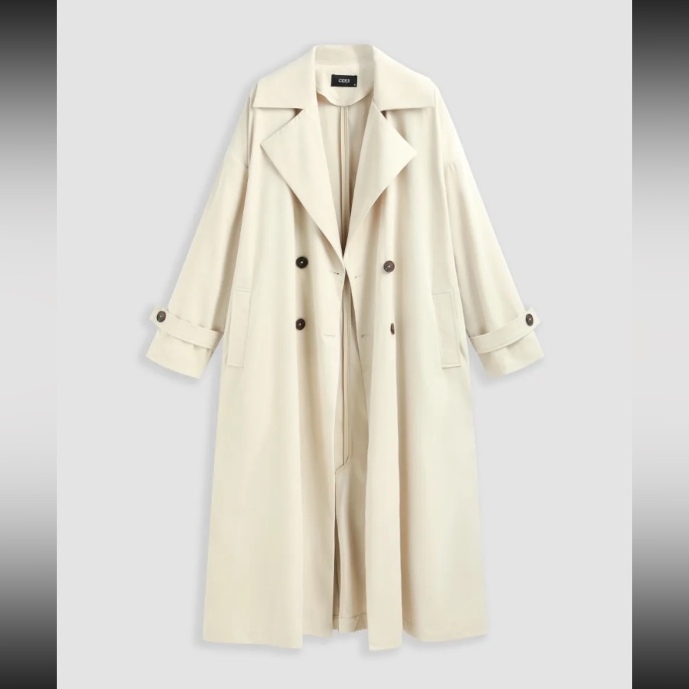 NWOT Cider trench coat